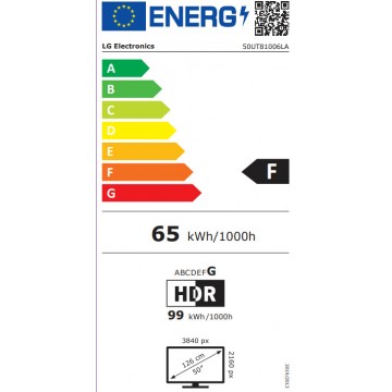 LG Smart Τηλεόραση 50" 4K UHD LED 50UT81006LA HDR (2024)